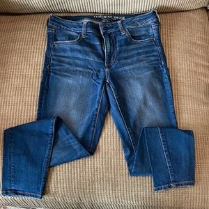Dark Blue American Eagle Jeggings!